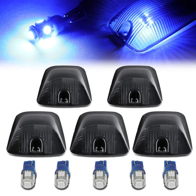 88-02 Chevrolet Silverado / GMC Sierra Smoke Housing Blue LED Cab Light