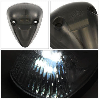 94-98 Dodge Ram 2500/3500 Smoke Housing Cab Light with White LED