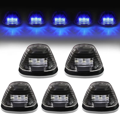 99-15 Ford Super Duty Cab Light - Black Housing Blue LED