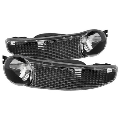 SPYDER Xtune GMC Sierra Denali 00-06 Bumper Lights Black CBL-GD00-BK 9027079