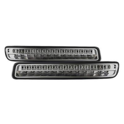 SPYDER xTune 99-06 GMC Sierra (Excl Denali) Full LED Bumper Lights - Chrome (CBL-GSI99-LED-C) 9029318