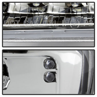 SPYDER xTune 99-06 GMC Sierra (Excl Denali) Full LED Bumper Lights - Chrome (CBL-GSI99-LED-C) 9029318