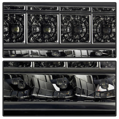 SPYDER xTune 99-06 GMC Sierra (Excl Denali) Full LED Bumper Lights - Smoke (CBL-GSI99-LED-SM) 9029332