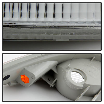 SPYDER xTune Chevy Corvette 97-04 Bumper Signal Lights - Chrome CBL-JH-CCORV97-AM-C 9036606