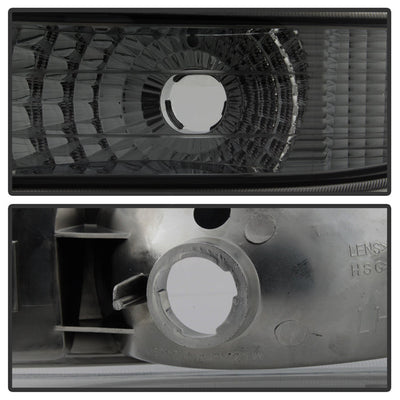 SPYDER Xtune Chevy Silverado 99-02 Amber Reflector Bumper Lights Smoke CBL-JH-CS99-AM-SM 5064288