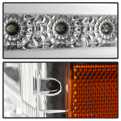 SPYDER xTune 03-06 Chevy Silverado (w/o Body Cladding) LED Bumper Lights - Chrm (CBL-JH-CSIL03-LED-C) 9032929