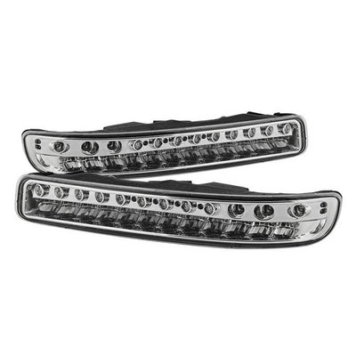 SPYDER Xtune GMC Sierra 99-06 Full LED Bumper Lights Chrome CBL-JH-GS99-LED-C 9027154