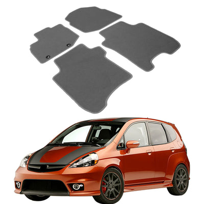 2006-2012 Honda Fit Car Mats Carpet 4PC Nylon