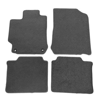 2012-2017 Toyota Camry Car Floor Mats Carpet 4PC Nylon & Latex Rubber