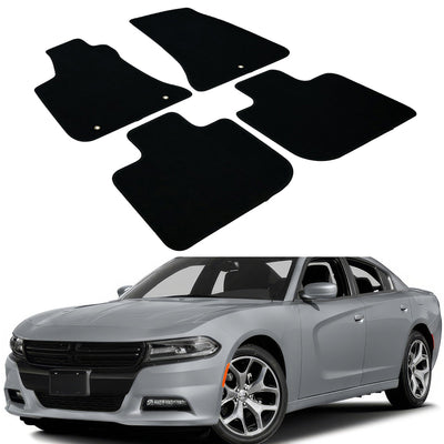 2011-2023 Dodge Charger & Chrysler 300 RWD Front Rear Floor Mats Carpe
