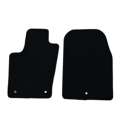 Car Floor Mat for 2011-2025 Dodge Durango Black Carpets Nylon 2PC