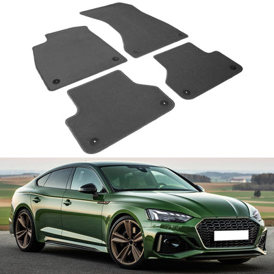2018-2024 Audi A5 RS5 S5 Sportback Nylon Floor Mats Front Rear Carpet