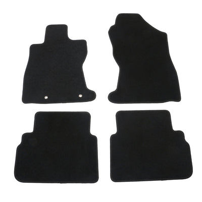 2022-2025 Subaru WRX 4PCS Front Rear Car Floor Mats Carpet Nylon