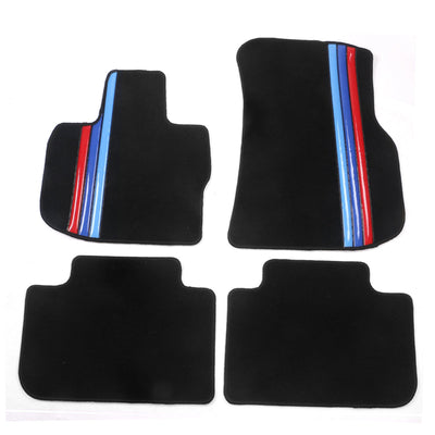 2018-2024 BMW G01 X3 G02 X4 Floor Mats Nylon Front Rear Row Carpet 4PC