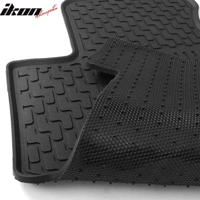 2006-2011 Honda Civic Floor Mats Latex Rubber Front Second Row