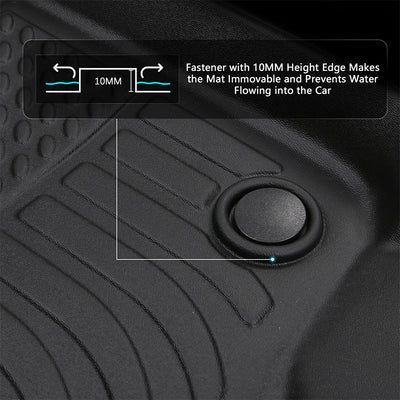 2020-2025 Ford Escape Hybrid 3D Floor Mats All Weather Carpets - TPE