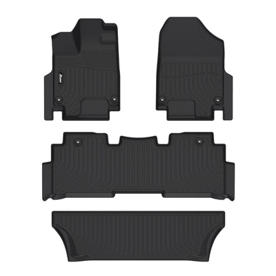 2018-2024 Honda Odyssey All Season 3D Floor Mats Front Rear Carpet TPE