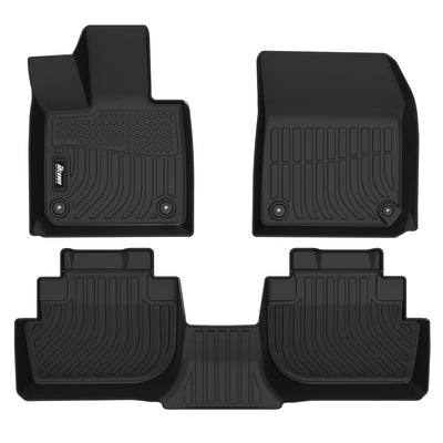 2023-2025 VinFast VF8 3D Molded TPE Floor Mats Front 2nd Row Liner 3PC