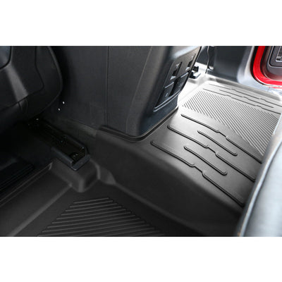Car Floor Mat for 21-2025 Ford Bronco All Weather 3D Carpet Liner TPE
