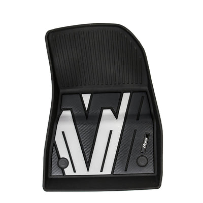2024-2025 Tesla Model 3 3D Floor Mats Liner Black& Gray TPE Injection