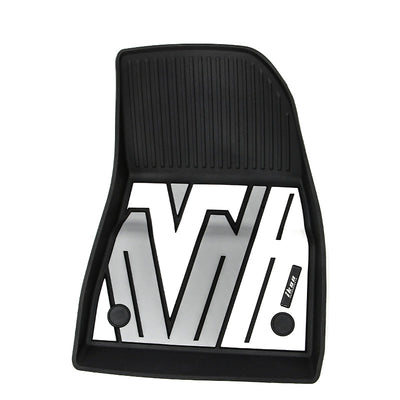 2024-2025 Tesla Model 3 3D Floor Mats Black Gray White TPE Injection