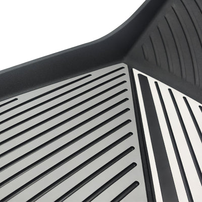 2020-2024 Tesla Model Y 3D Floor Mats Black& Gray& White TPE Injection