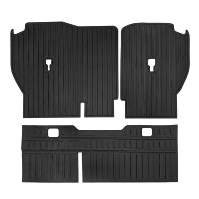 2023-2025 Honda CR-V 3PCS Backrest Mats Rear Seat Back Cover Black TPE