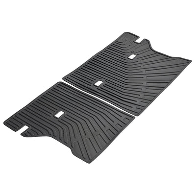 2022-2024 Toyota Corolla Cross Backrest Mats Rear Seat Liner Black TPE