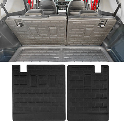2016-2024 Honda Pilot 2PCS All Weather Backrest Mats Cover Black XPE