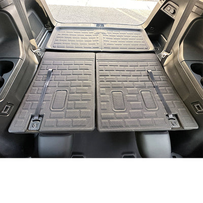 2016-2024 Honda Pilot 2PCS All Weather Backrest Mats Cover Black XPE