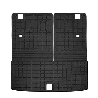 2023-2025 Honda Pilot 1PC Trunk Mat W/ Backrest Mats Liner Black TPE