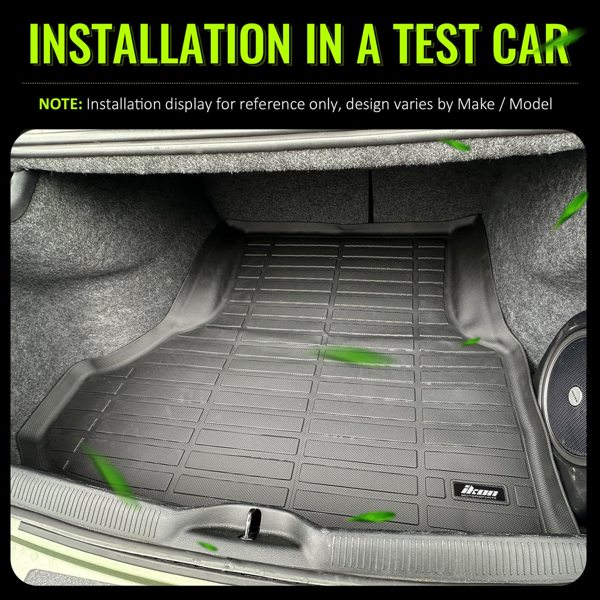 2011-2023 Dodge Charger & Chrysler 300 3D Trunk Mat Cargo Liner TPE