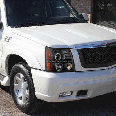 Spec-D 02-06 Cadillac Escalade Projector Headlights Black