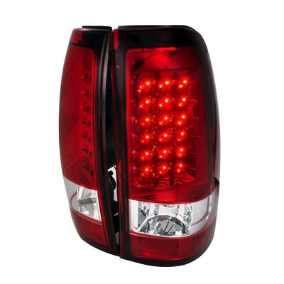 Spec-D 03-06 Chevy Silverado GMC Sierra Tail Lights LED Red/Clear