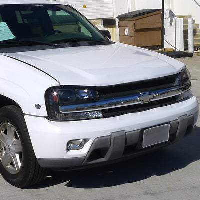 Spec-D 02-09 Chevy Trailblazer Headlights Projector V2 Black