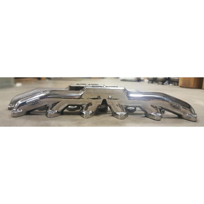 Competition T-6 12V 0* Valve Stainless Diesel Exhaust Manifold