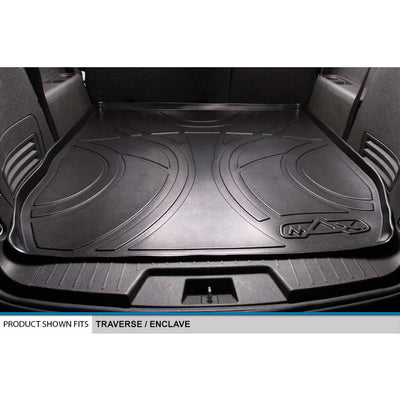 SMARTLINER Floor Liners for Traverse/Enclave/Acadia/Outlook ((2nd Row Bench))