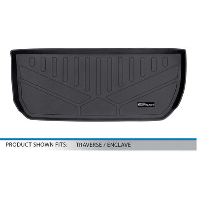 SMARTLINER Floor Liners for Traverse/Enclave/Acadia/Outlook ((2nd Row Bench))
