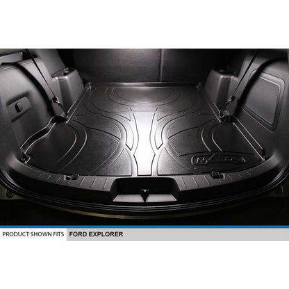 SMARTLINER Custom Fit Floor Liners For 2015-2016 Ford Explorer without 2nd Row Center Console