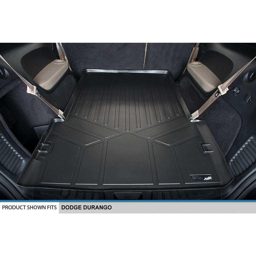 Smart Trim™ Custom Fit Floor Liners For 13-16 Durango with 1st Row Dual Floor Hooks & 2nd Row Bucket Seats