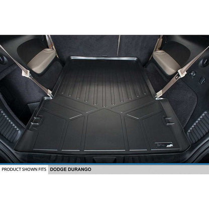 Smart Trim™ Custom Fit Floor Liners For 13-16 Durango with 1st Row Dual Floor Hooks & 2nd Row Bucket Seats