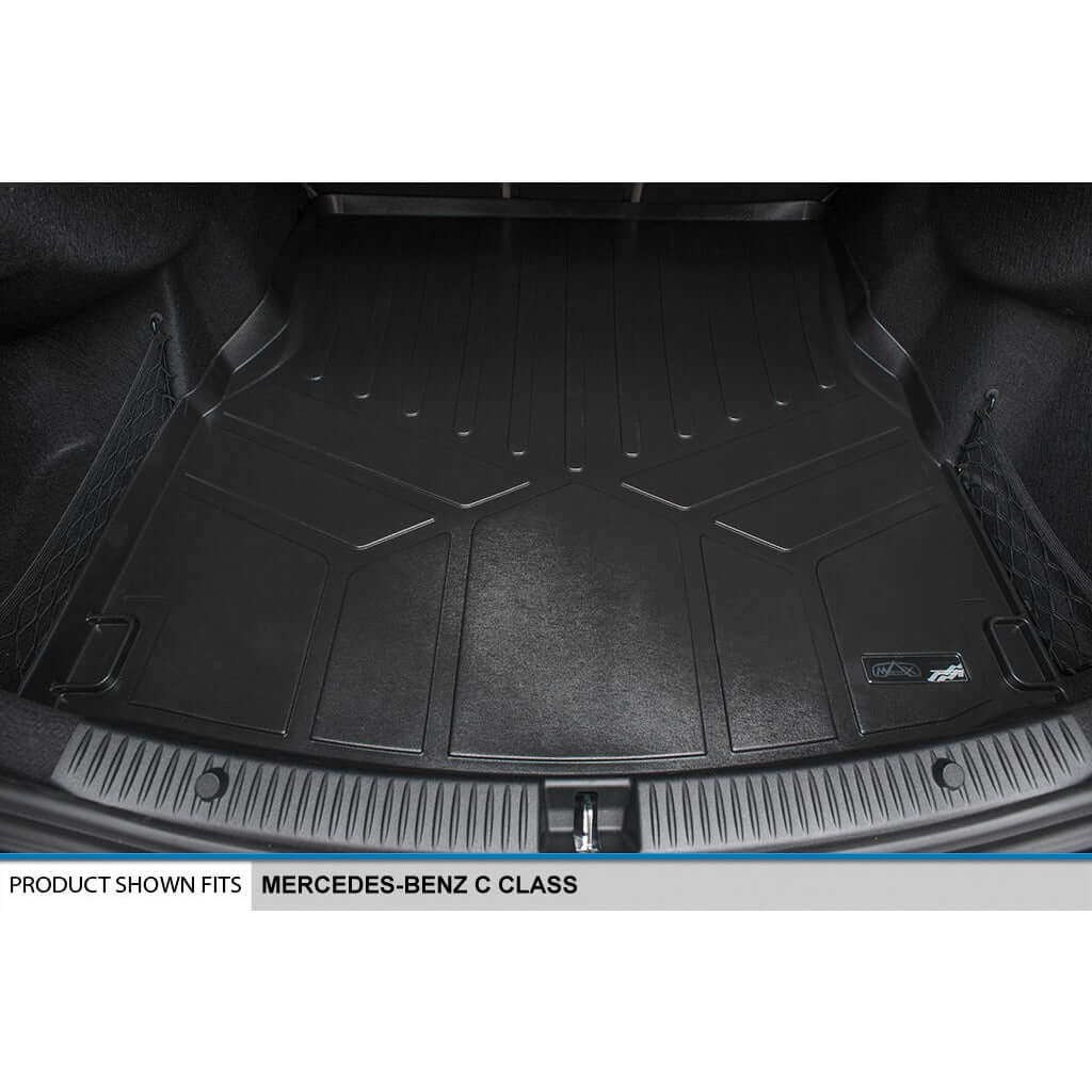 Smart Trim™ Custom Fit Floor Liners For 2015-2021 Mercedes Benz C Class Sedan (No Hybrid Models)