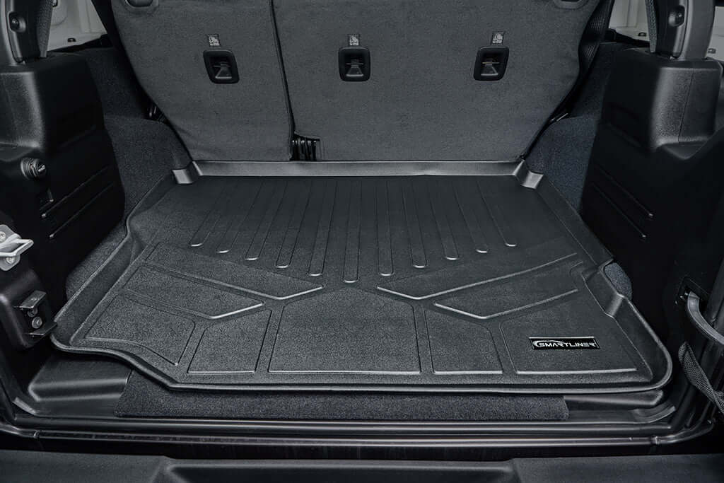 SMARTLINER Floor Liners for JL New Body 2018-2024 Jeep Wrangler Unlimited without Subwoofer (no JK)