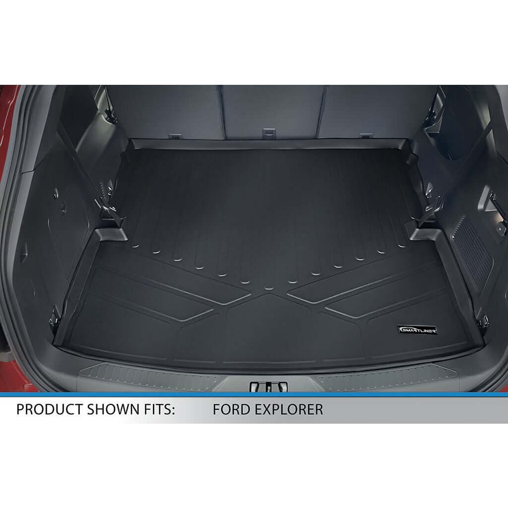 SMARTLINER Custom Fit Floor Liners For for 2020-2025 Ford Explorer 7 Passenger