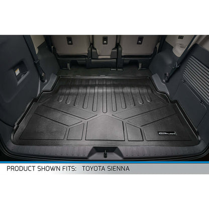 SMARTLINER Custom Fit Floor Liners For 2021-2025 Toyota Sienna with 2nd Row Bucket Seats no Spare Tire