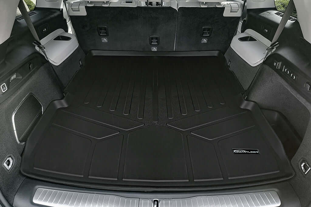 SMARTLINER Floor Liners for 2021-2026 Jeep Grand Cherokee L w/ 2nd Row Bucket Seats and center console (No subwoofer)