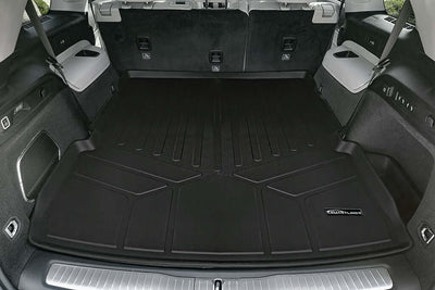 SMARTLINER Custom Fit Floor Liners For 2021-2025 Jeep Grand Cherokee L with 2nd Row Bucket Seat No Center Console with in between Coverage (No subwoofer)