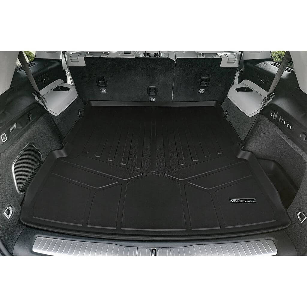 SMARTLINER Floor Liners for 2021-2026 Jeep Grand Cherokee L (2nd Row Bucket) with in between Coverage