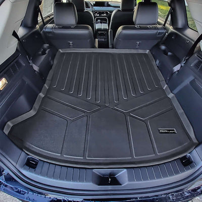 SMARTLINER Custom Fit Floor Liners For 2024-2025 Mazda CX-90 Plug-In Hybrid (Only Fits 2nd Row Bucket Seats With Center Console)