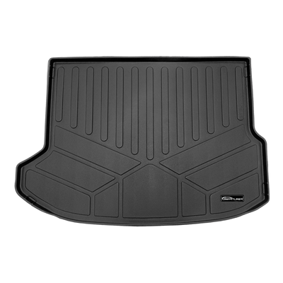 SMARTLINER All Weather Protection Custom Fit Black Cargo Liner Compatible With 2024 - 2026 Kia Seltos with Cargo Area in Upper Position with Subwoofer